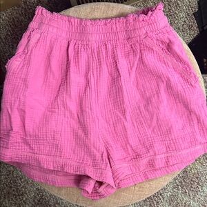 Aerie High Waist Pink Women's Shorts